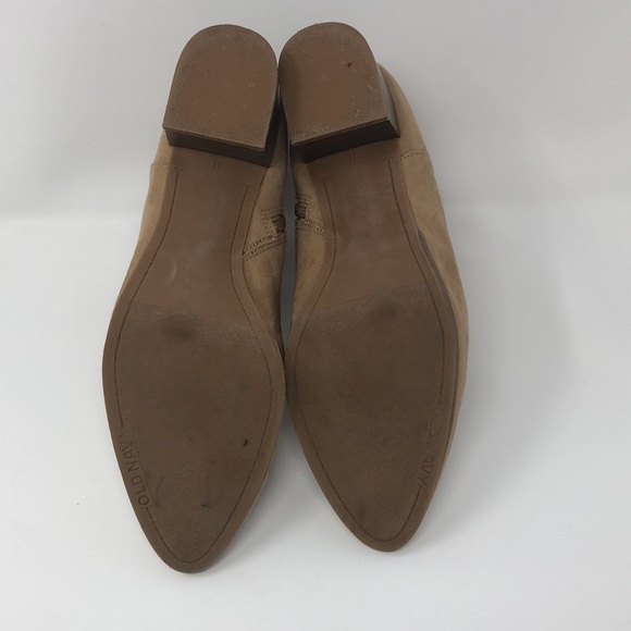 Old Navy 2 in Tan Heeled Boots Size 8 - Picture 6 of 7